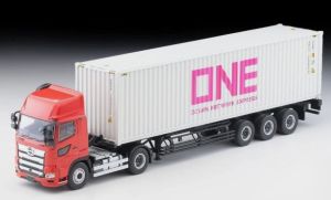 TOMLV-N292D - HINO Profia 4x2 con trasportatore di container e container da 40 piedi ONE