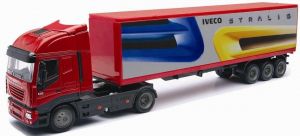 NEW15613 - IVECO Stralis 4x2 rosso con semi 3 assi IVECO