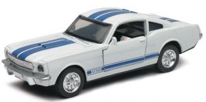 NEW51393C - FORD Shelby GT350 bianca con strisce blu