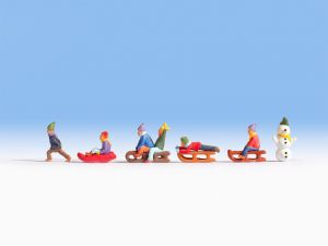 NOC15819 - bambini nella neve