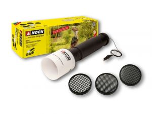 NOC60112 - Gras-Master 3.0 PROFI con 3 setacci per floccaggio - 8 batterie AA da 1;5V