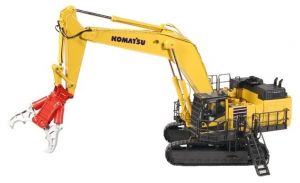 NZG9991 - Escavatore KOMATSU PC1250 con pinza da demolizione