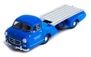 IXORAC342 - Mercedes furgone da corsa del 1955 blu