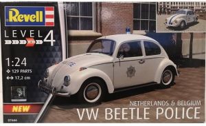 REV07666 - VOLKSWAGEN Maggiolino modello polizia belga o olandese da assemblare e dipingere