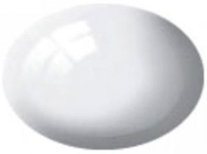 REV36104 - Vernice acrilica bianca lucida vasetto da 18 ml
