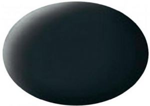 REV36106 - Colore acrilico nero catrame opaco vasetto da 18 ml