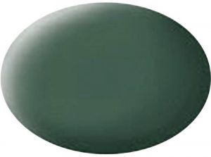 REV36139 - Colore acrilico verde scuro opaco vasetto da 18 ml