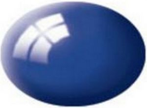 REV36151 - Brillante vernice acrilica blu medio vasetto da 18 ml