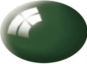 REV36162 - Pittura acrilica verde muschio brillante vasetto da 18 ml