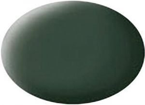 REV36168 - Vernice acrilica verde scuro opaca RAF vasetto da 18 ml