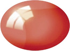 REV36731 - Vernice acrilica rossa trasparente vasetto da 18 ml