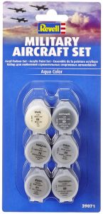 REV39071 - Pittura acrilica Set di aerei militari 6 colori vasetto da 5 ml