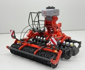 REP414 - Coltivatore KUHN Optimer 303 con tramoggia grigia SH201