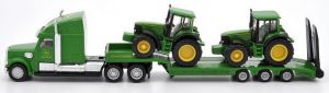 SIK1837 - Camion 6x4 con rimorchio Caricatore basso con JOHN DEERE 6920 e 6820 Ech:1/87