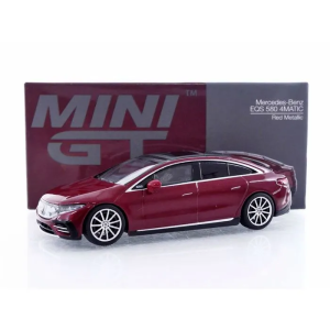 MGT00970-L - MERCEDES BENZ EQS 580 4MATIC rosso metallizzato 2024