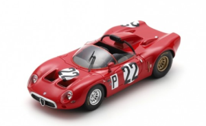 SPASG816 - ALFA ROMEO T33 #22 1000 km Nurburgring 1967 R.BUSSINELLO-T.ZECCOLI-A.DE ADAMICH-N.GALLI