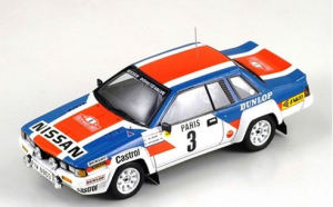 BIZ333 - NISSAN 240 RS #3 10° Rally di Monte Carlo 1984 T. SALONEN-S. HARJANNE