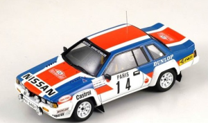 BIZ334 - NISSAN 240 RS #14 Rally di Monte Carlo 1984 T. KABY-K. GORMLEY