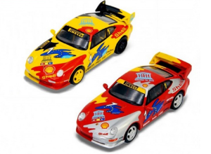 SPAYCOMBO64006 - PORSCHE 911 Carrera Cup 1993 SHELL COMBO con alettone posteriore