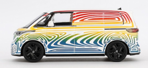 MGT00899-L - VOLKSWAGEN ID Buzz Prototype Rainbow 2022 bianco