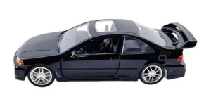 JAD34419 - HONDA Civic coupé 1993 Nero FAST and FURIOUS