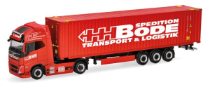 HER319249 - VOLVO FH GL XL Electric 4x2 con porta container 40 piedi a 3 assi HH BODE
