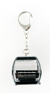 JC80757 - Portachiavi a gondola OMEGA V antracite