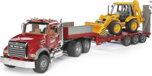 BRU2813 - Portamacchina MACK con terna.1/16