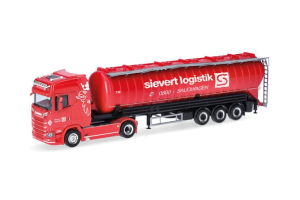 HER319409 - SCANIA CS 20 HD 4x2 con rimorchio silo 3 assi SIEVERT LOGISTIK