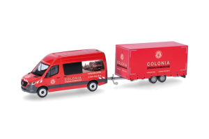 HER098618 - MERCEDES BENZ Sprinter e rimorchio a 2 assi COLONIA