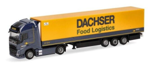 HER316798 - VOLVO FH GL XL 2020 Electric 4x2 con rimorchio frigorifero a 3 assi DACHSER FOOD LOGISTICS