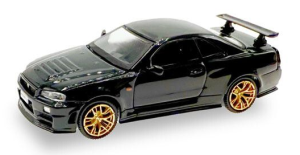 HER87MC000046 - NISSAN GTR 34 nero