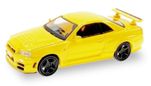 HER87MC000047 - NISSAN GTR 34 giallo