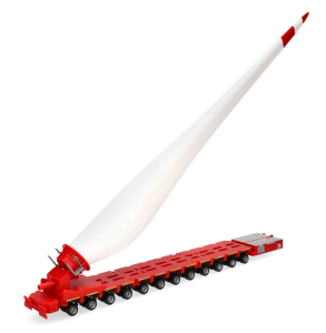 HER320054 - GOLDHOFER FTV 300 a 12 assi con pala eolica MAMMOET