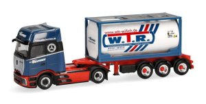 HER320443 - MERCEDES BENZ Actros L 4x2 con porta container da 20 piedi a 3 assi BERMES
