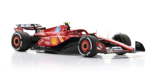 LOSLS18F1071 - FERRARI SF-24 #55 2° GP Abu Dhabi 2024 C.SAINZ