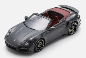 SCH18U00143 - PORSCHE 992 Turbo S Cabriolet 2022 grigio agata