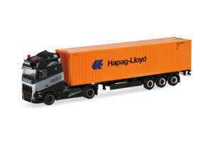 HER320382 - VOLVO FH GL 2020 4x2 con porta container da 40 piedi a 3 assi PATRICK HEIM - HAPAG LLOYD