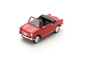 SCH18U00105 - AUTOBIANCHI Cabriolet Eden Roc 1962 rosso
