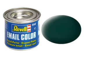 REV32140 - Smalto verde nero opaco 14ml