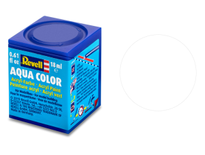 REV36102 - Vernice acrilica trasparente opaca vasetto da 18 ml