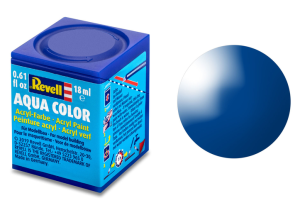 REV36152 - Pittura acrilica blu brillante vasetto da 18 ml