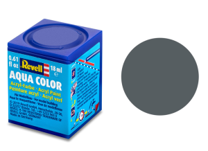 REV36177 - Colore acrilico grigio basalto opaco vasetto da 18 ml