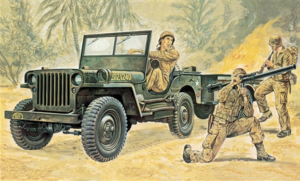 ITA0314 - JEEP Willys da assemblare e dipingere