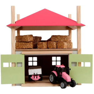 KID610085 - Palazzina con garage e mansarda rosa (Tetto smontabile venduto senza accessori)