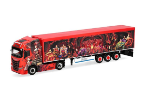 HER320306 - IVECO S-Way 4x2 con rimorchio a 3 assi PERROTTI