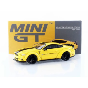 MGT01077-L - FORD Mustang LB-WORKS Triple giallo 2015