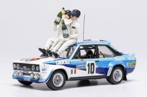 IXOSPRM002-80 - FIAT 131 Abarth #10 Rally di Monte Carlo 1980 con 2 figure W. RÖHRL / C. GEISTDÖRFER