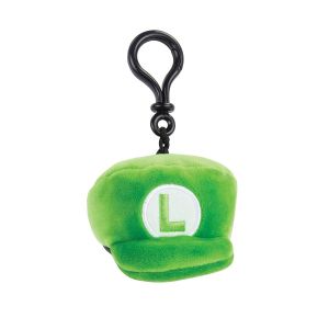 T12964 - Clip di peluche MARIO KART - Cappello di Luigi