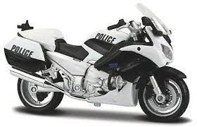 MST32306-B - YAMAHA FJR 1300A Bianco e nero - Polizia